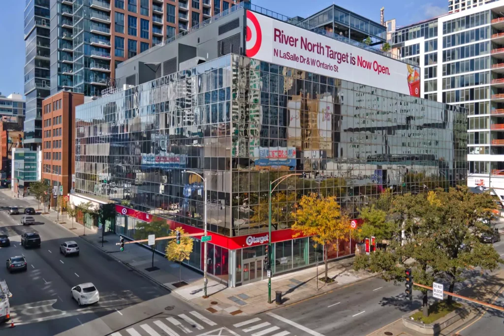 Target top down building perspective