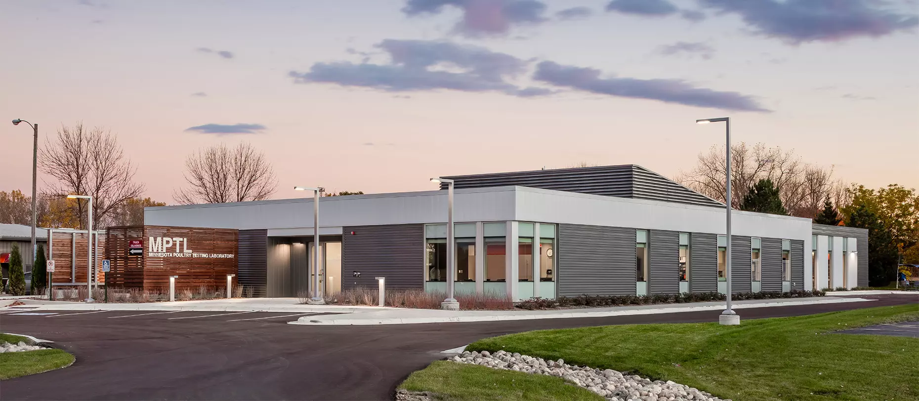 Poultry Testing Lab building