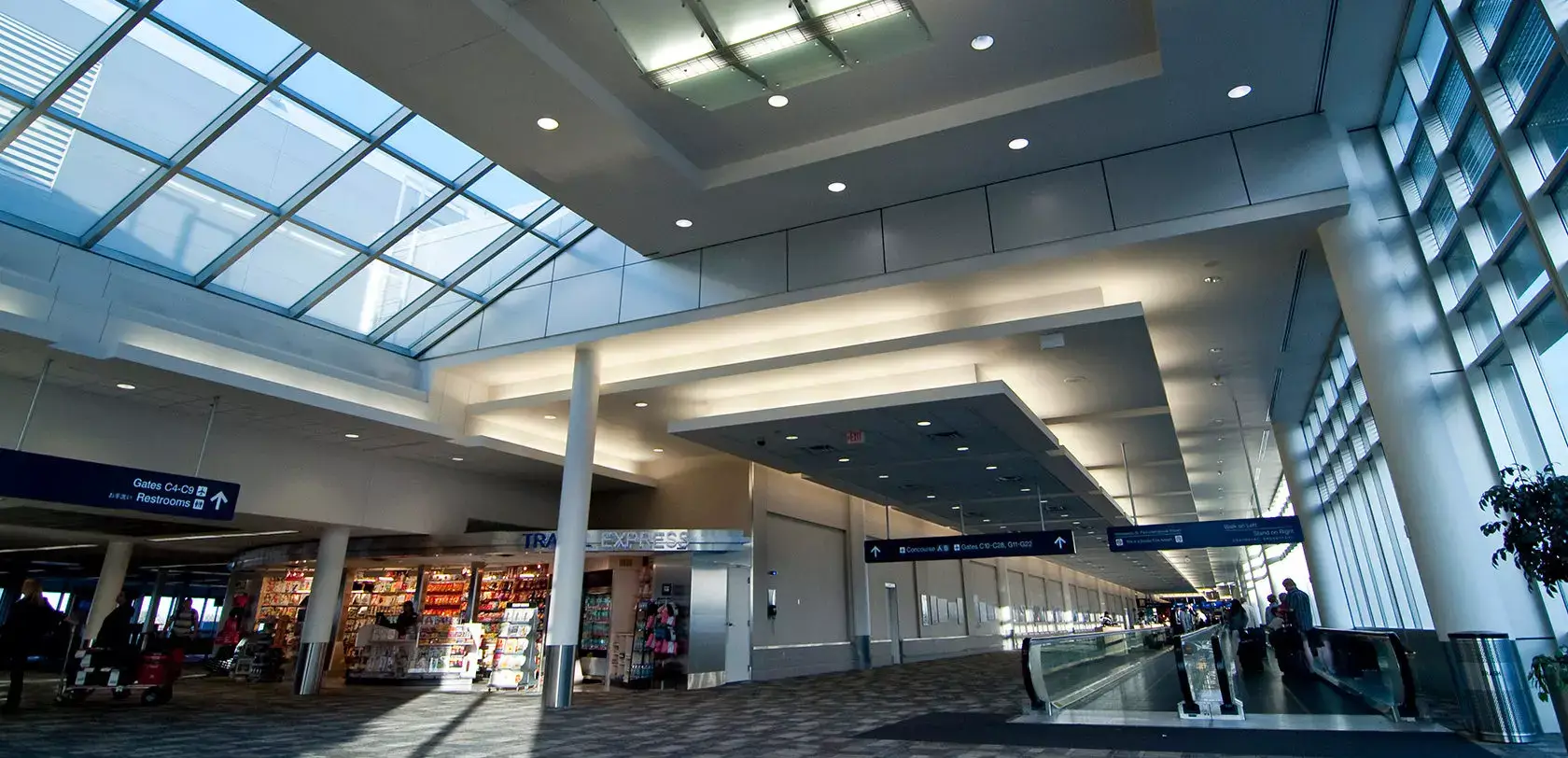 Terminal 1 interior