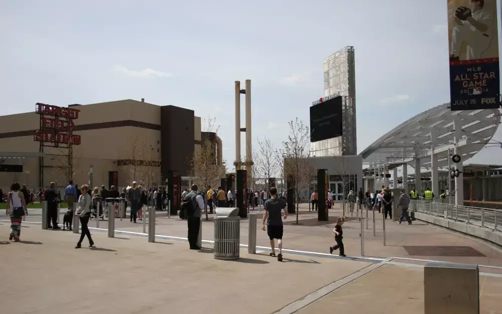 Target Field Station building
