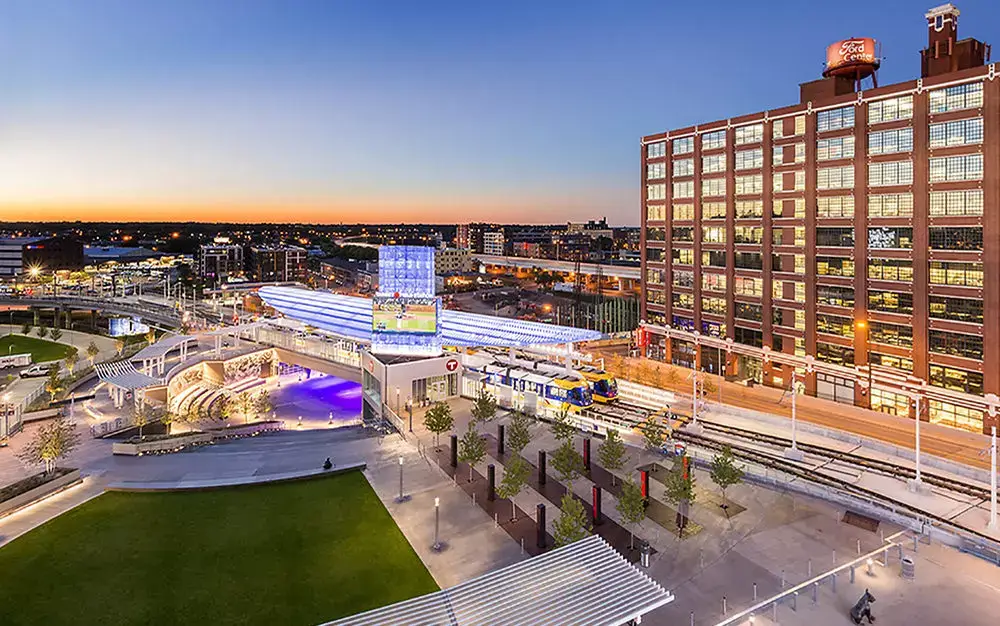 Target Field Station view from above