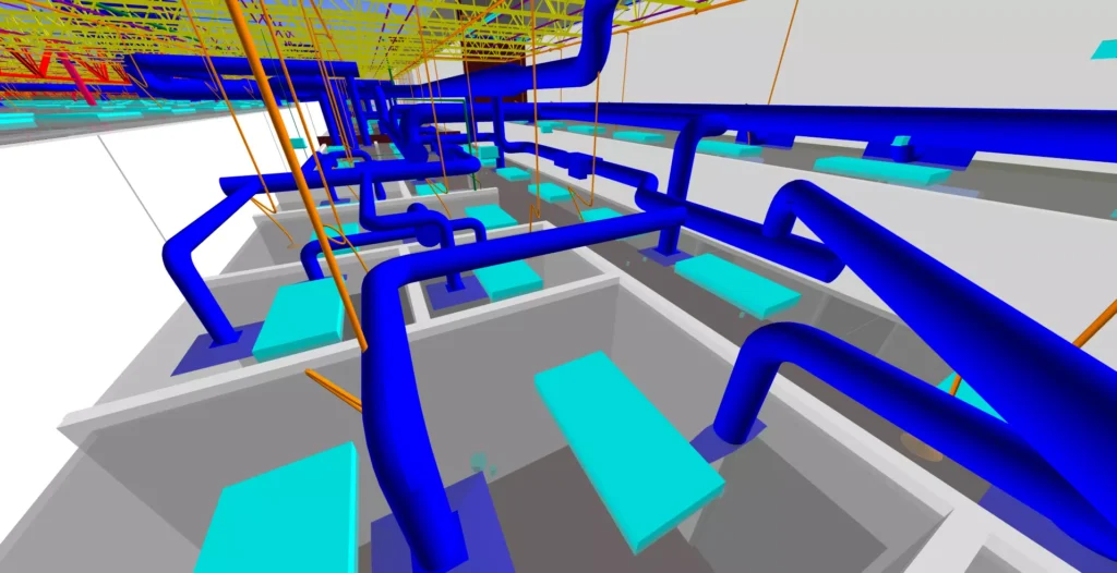 Model of medium flow in pipes