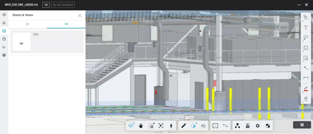 Screen from BIM360