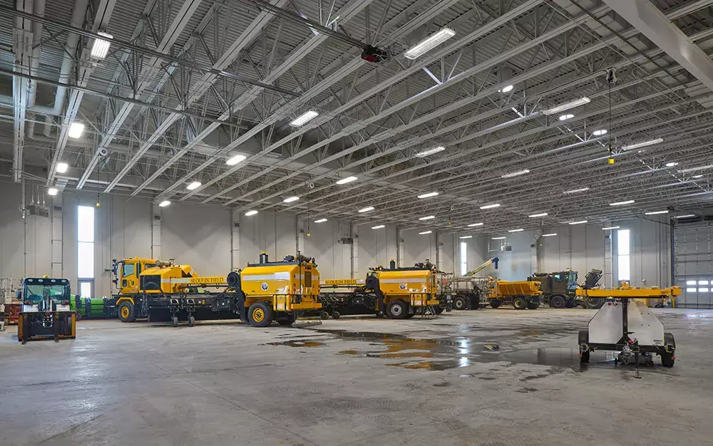 Williston International Airport airport service vehicles