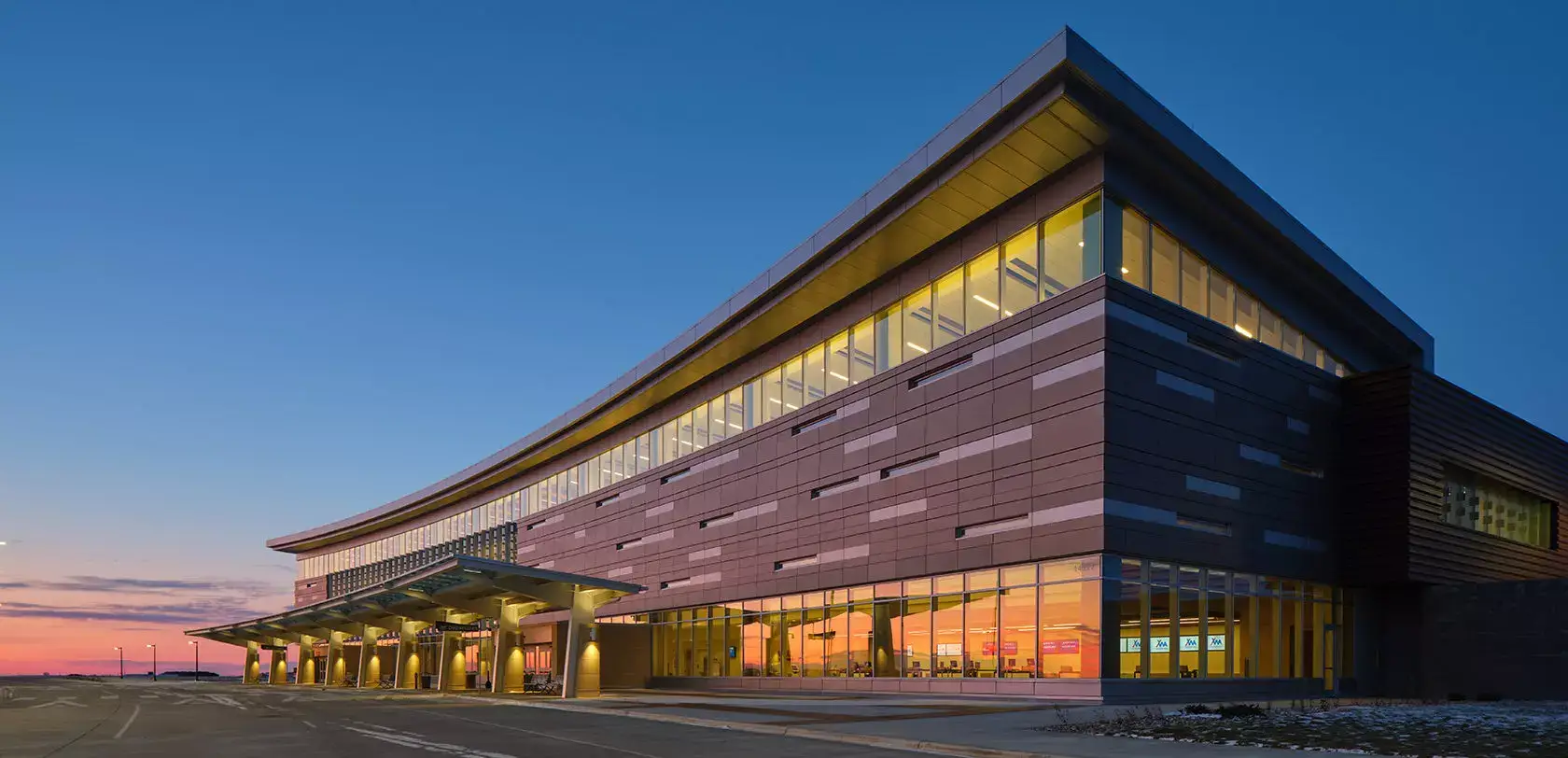 Williston International Airport building